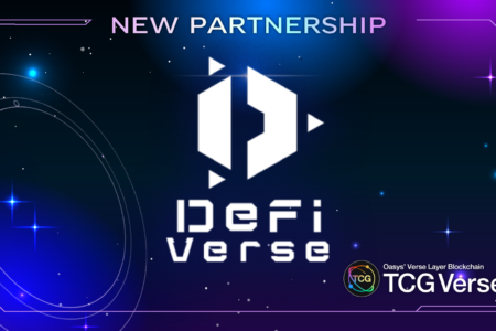 TCG VerseがDeFi特化ブロックチェーン DeFiVerseと戦略的パートナーシップを発表